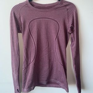 Lululemon Size 8 Maroon Long Sleeve